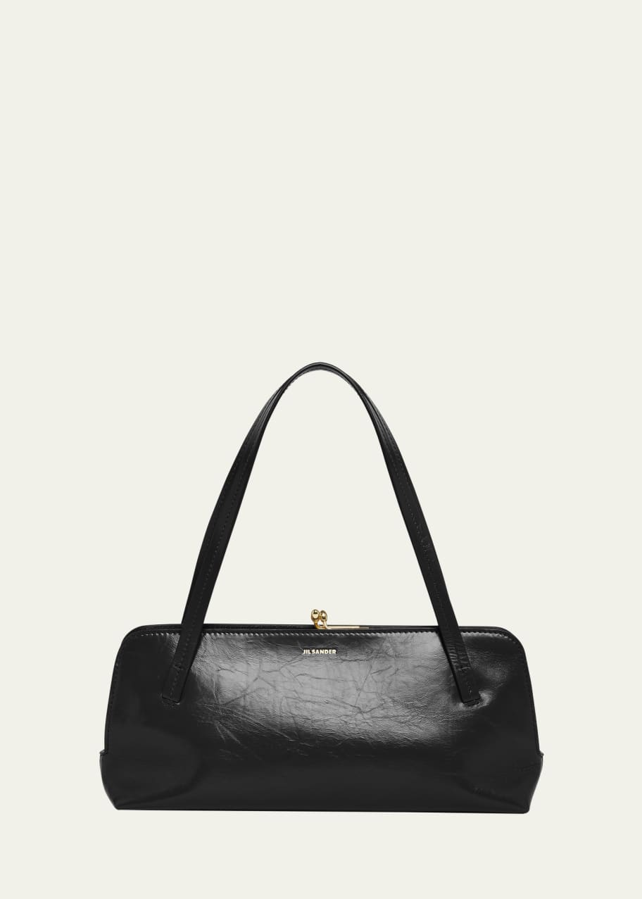 Jil Sander Goji Small Calfskin Top-Handle Bag - Bergdorf Goodman