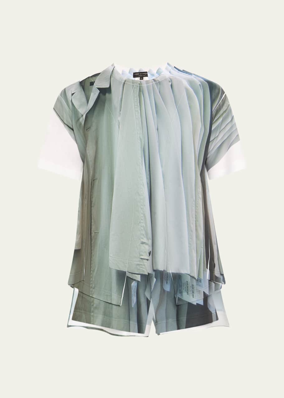 COMME DES GARCONS HOMME PLUS Men's Dry Cleaner Trompe L'oeil