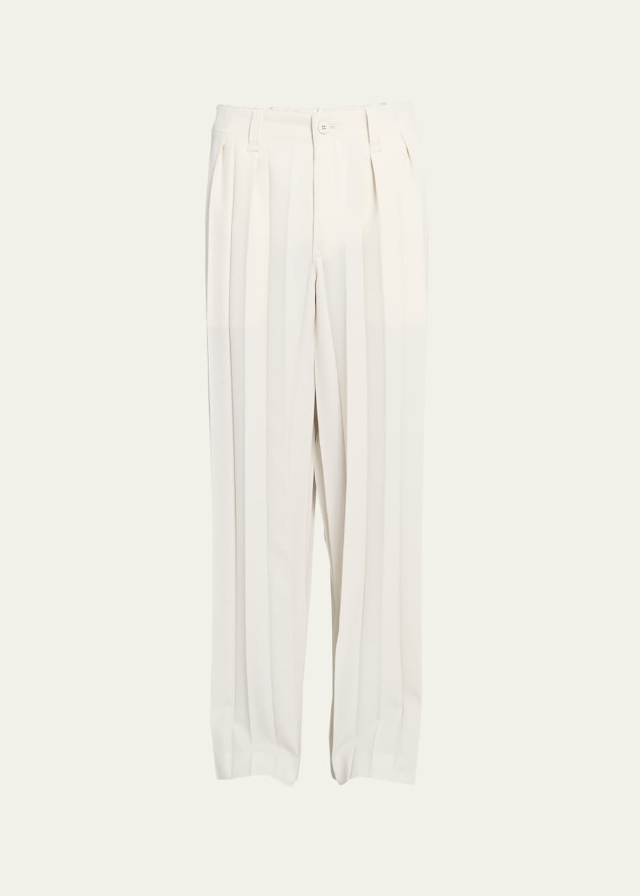 HOMME PLISSE ISSEY MIYAKEストレートプリーツパンツ Homme Plisse Issey Miyake Men's Pleated Straight-Leg Pants