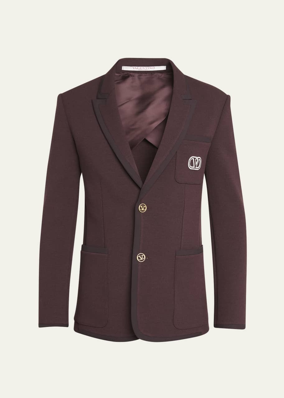 Image 1 of 1: Men's Stretch Wool Schoolboy Sport Jacket
