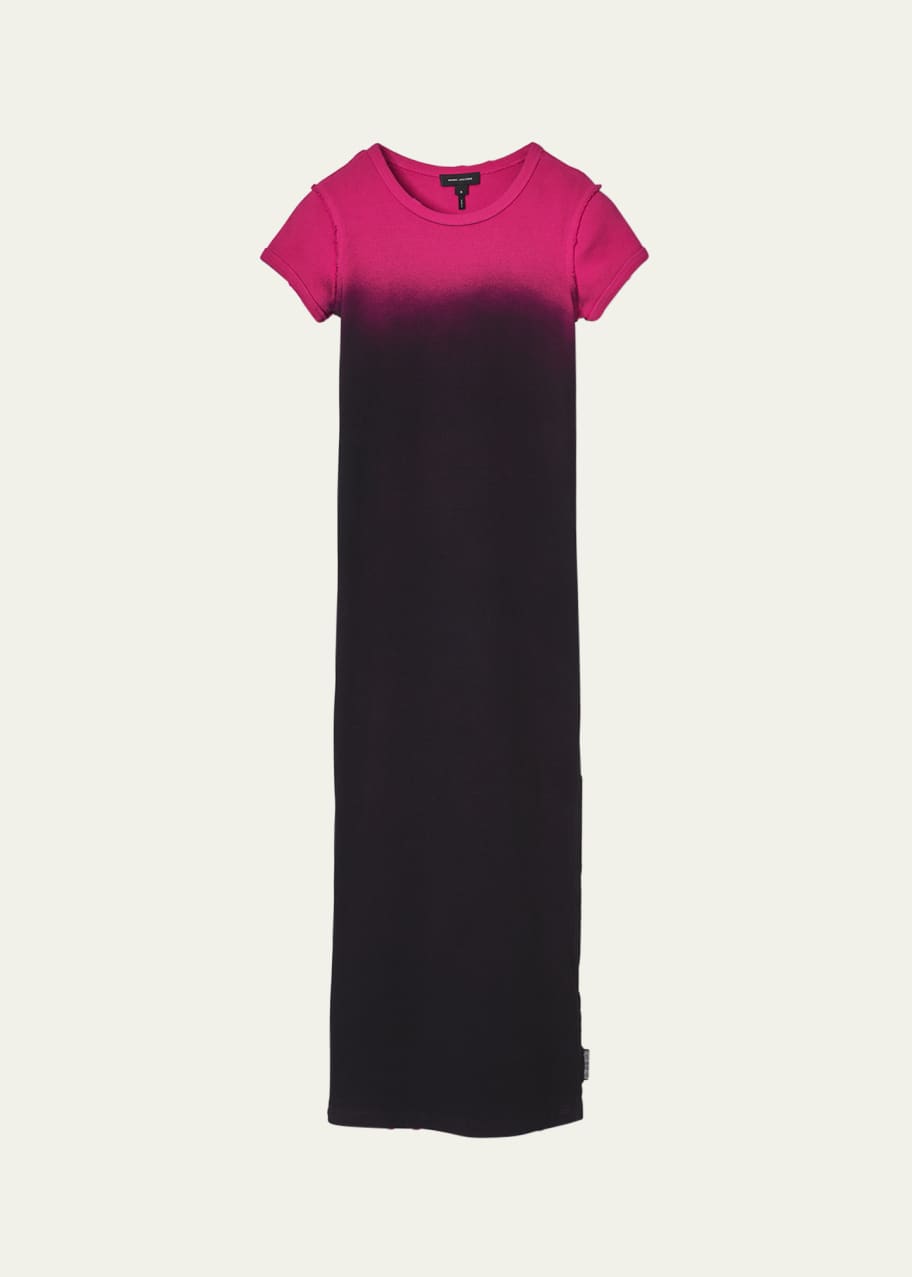 Marc Jacobs Grunge Spray Shrunken Tee Midi Dress - Bergdorf Goodman