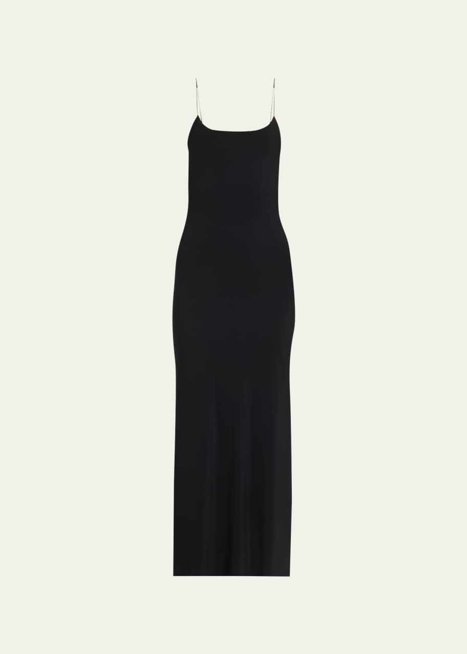 Image 1 of 1: Knit Spaghetti Strap Maxi Dress