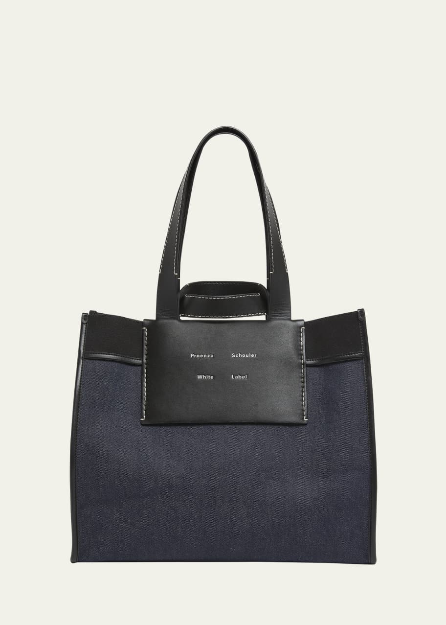 新品　Proenza Schouler　Denim XL Tote　イタリア製 新品 Proenza Schouler Denim XL Tote イタリア製 新品 Proenza