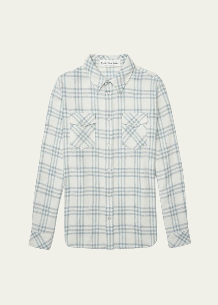 Image 1 of 1: Men's Morning Dew Tartan Sport Shirt