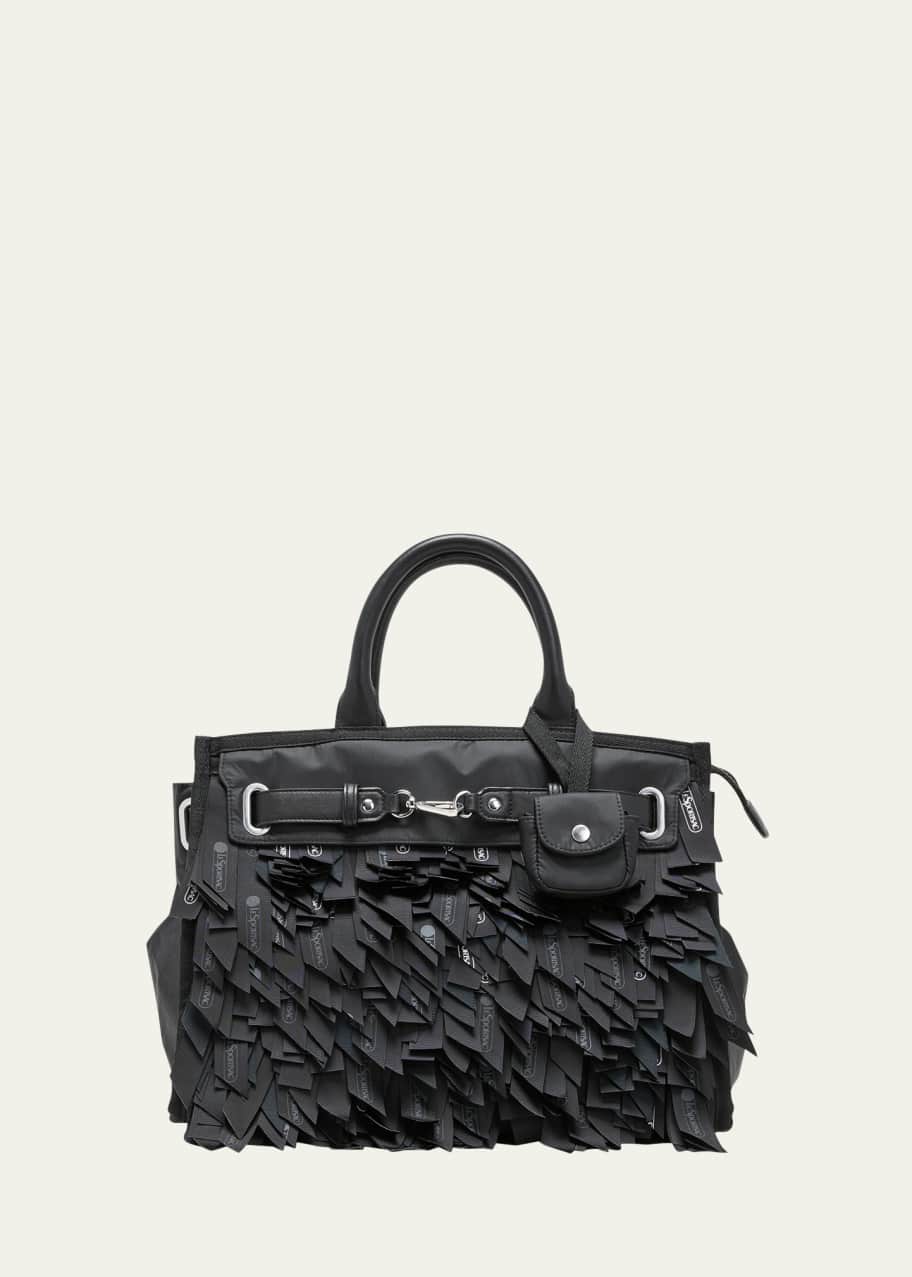 Image 1 of 1: Johnny Go Lightly Logo Fringe Top-Handle Bag