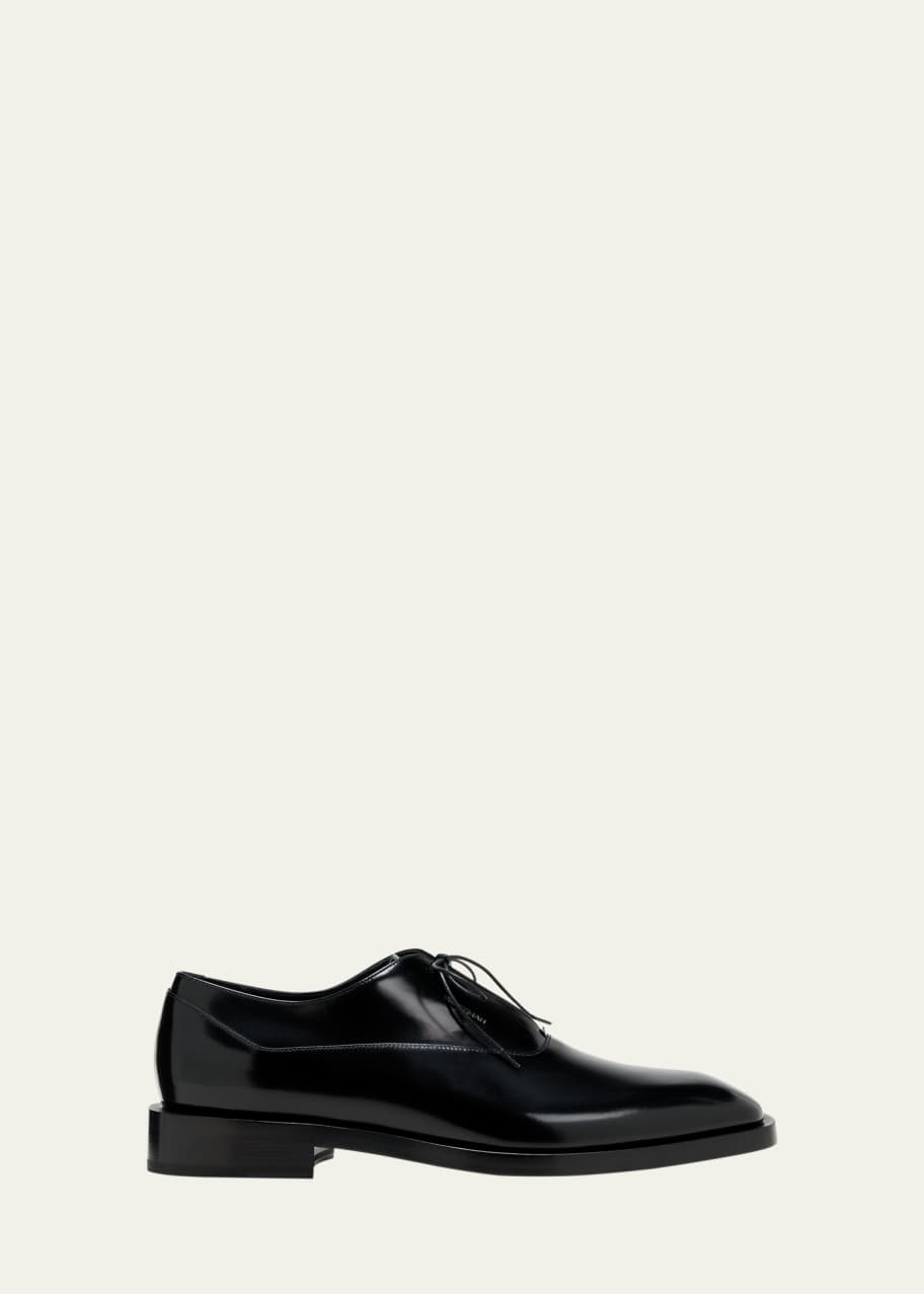 Image 1 of 1: Men's Royce Brushed Calfskin Oxford Loafers