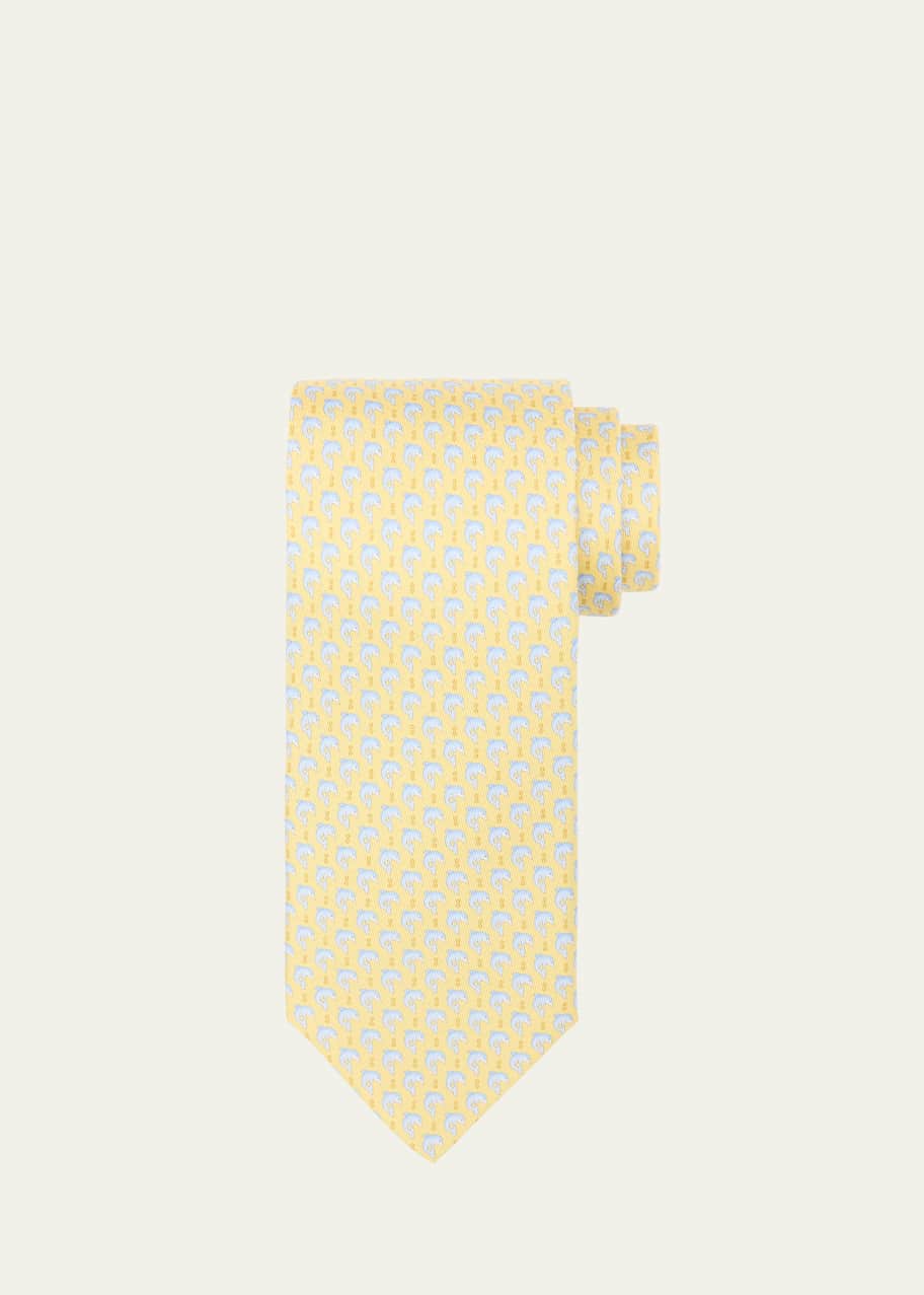 ferragamo dolphin tie