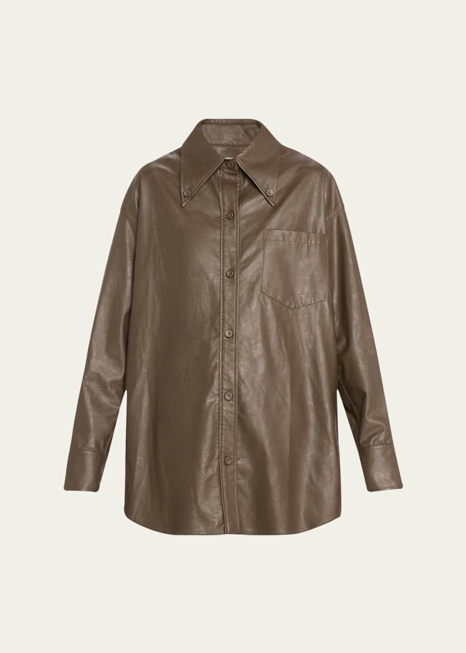 Image 1 of 1: Annotto Button Down Oversized Shirt