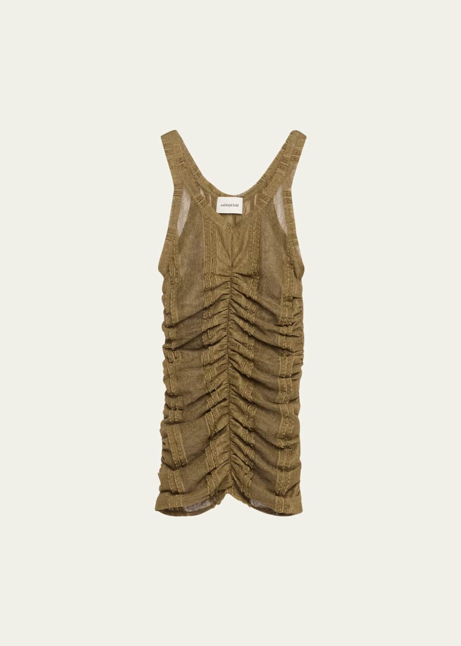Image 1 of 1: Trinity Ruched Tank Top