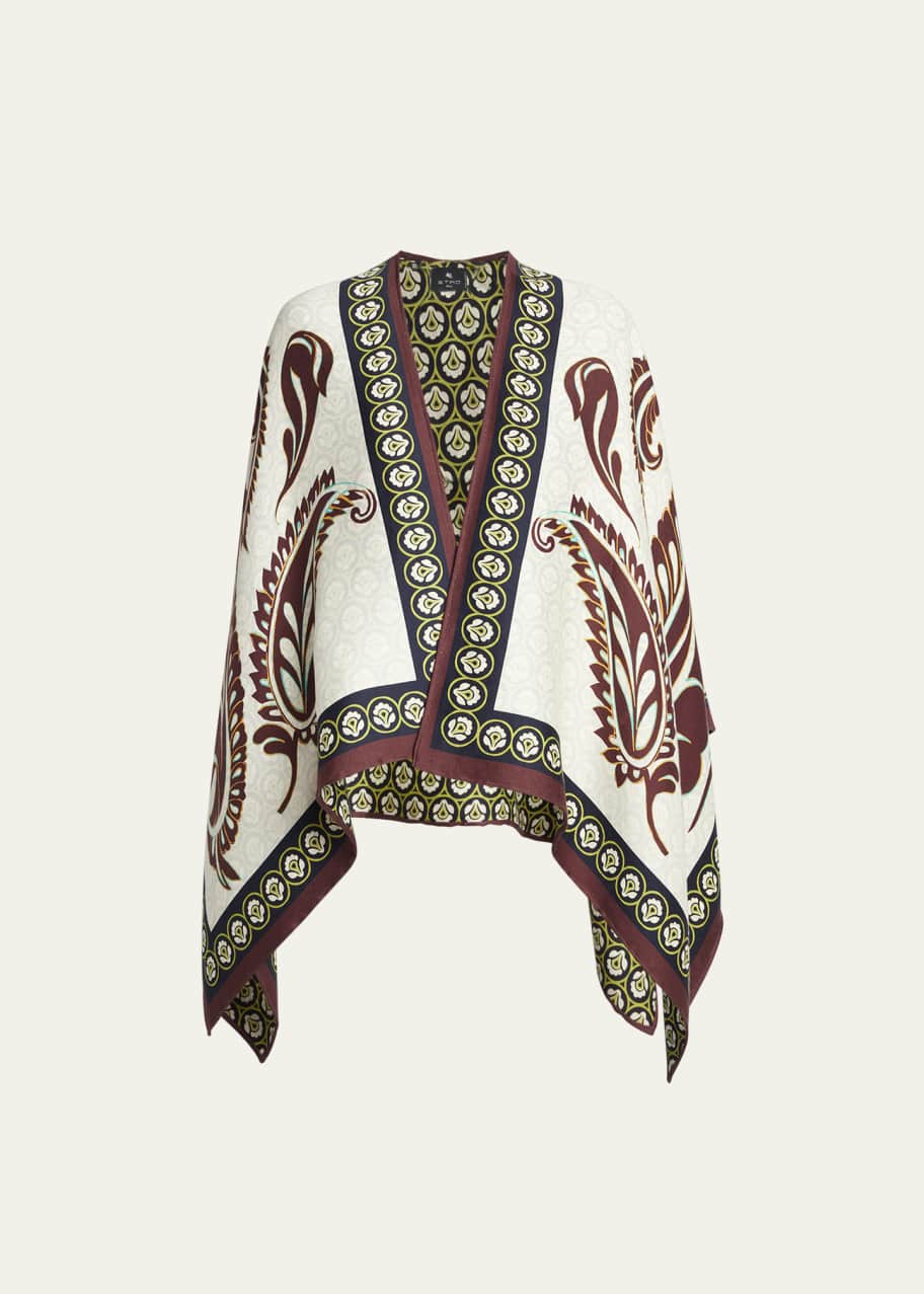 Image 1 of 1: Bohemian Patterned Cape