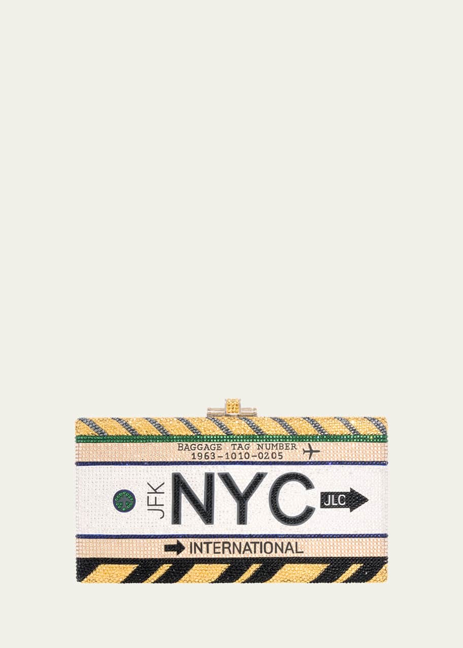 Image 1 of 1: NYC Home Base Rectangle Clutch Bag