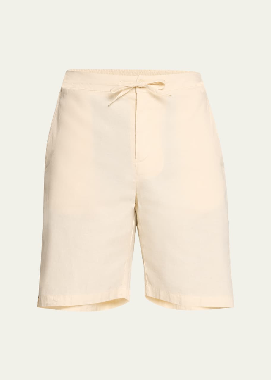 Image 1 of 1: Men's Sergio Linen Cotton Drawstring Shorts