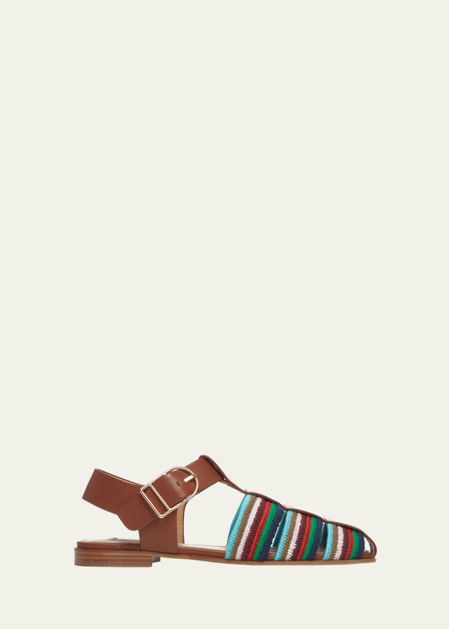 Image 1 of 1: Calla Colorblock Fisherman Sandals