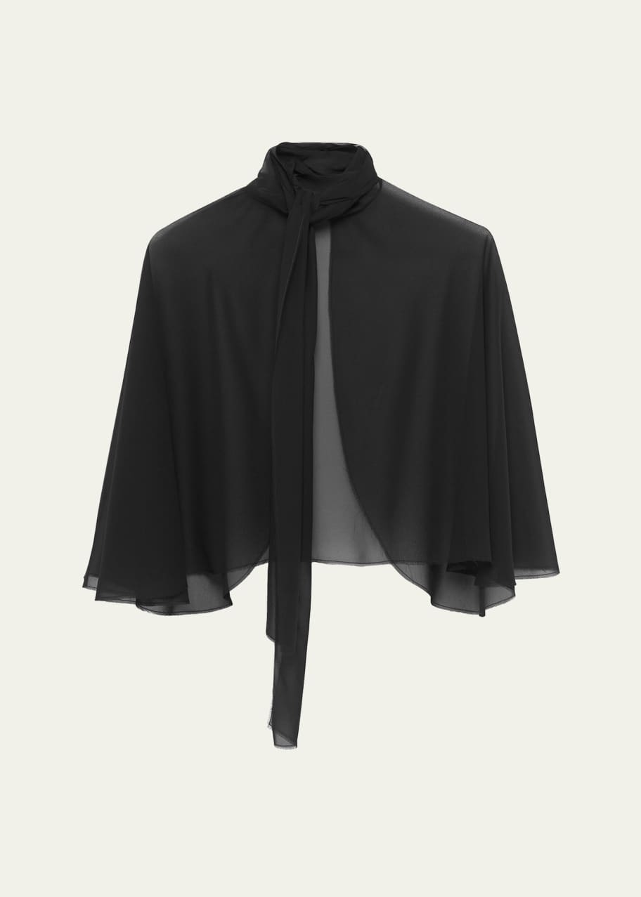 その他 Prada Shearling shawl with tie PRADA | PATENT SHEARLING COAT, WOOL SKIRT, ORGANZA STRETCH