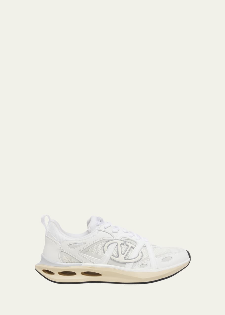【関税込み】VALENTINO GARAVANI 'VLOGO EASYJOG' SNEAKERS Vlogo Easyjog Low-top Sneaker In Calfskin And Fabric for Man