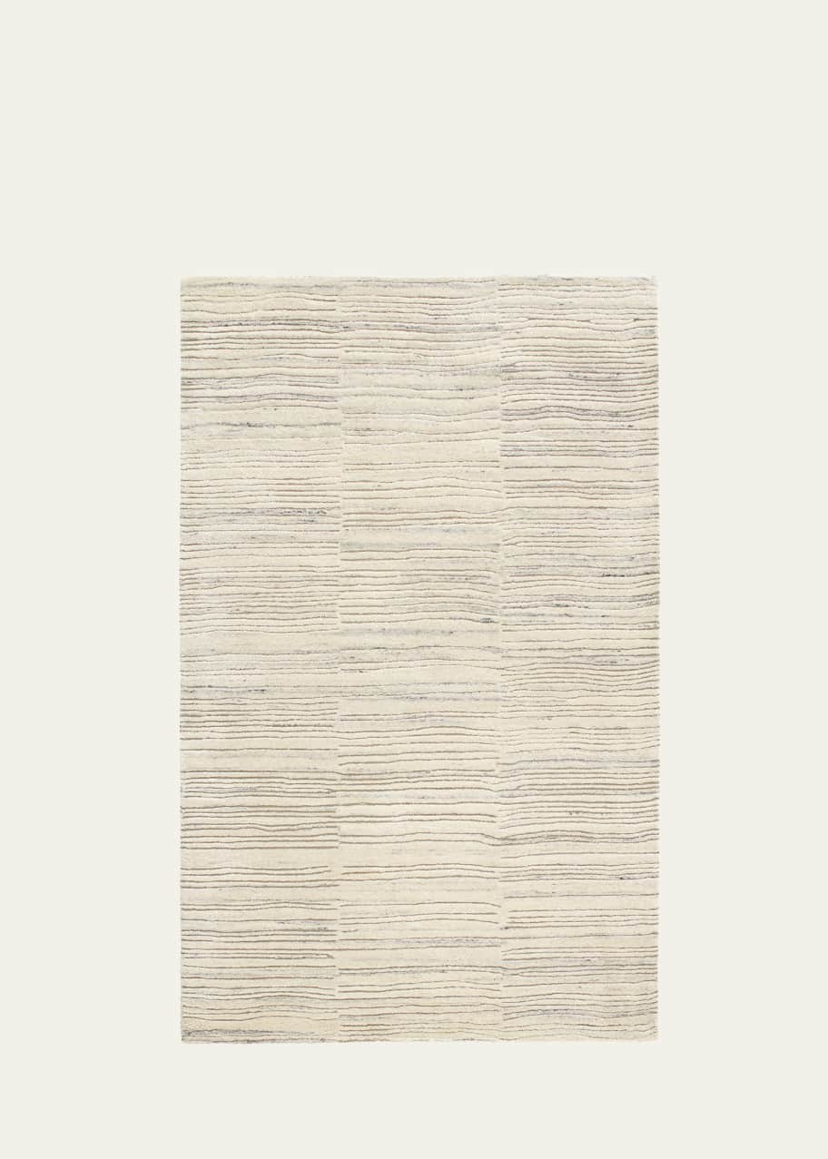 Image 1 of 1: Avery Oatmeal Hand-Tufted Wool Rug, 8' x 10'