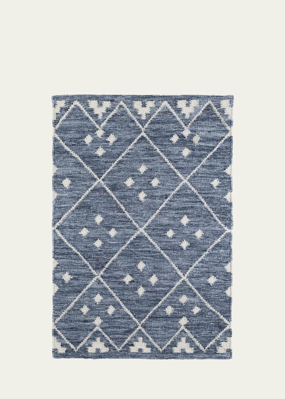 Image 1 of 1: Kota Indigo Handwoven Rug, 8' x 10'