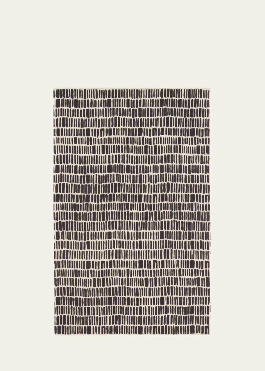 Image 1 of 1: Roark Charcoal Hand-Tufted Rug, 8' x 10'