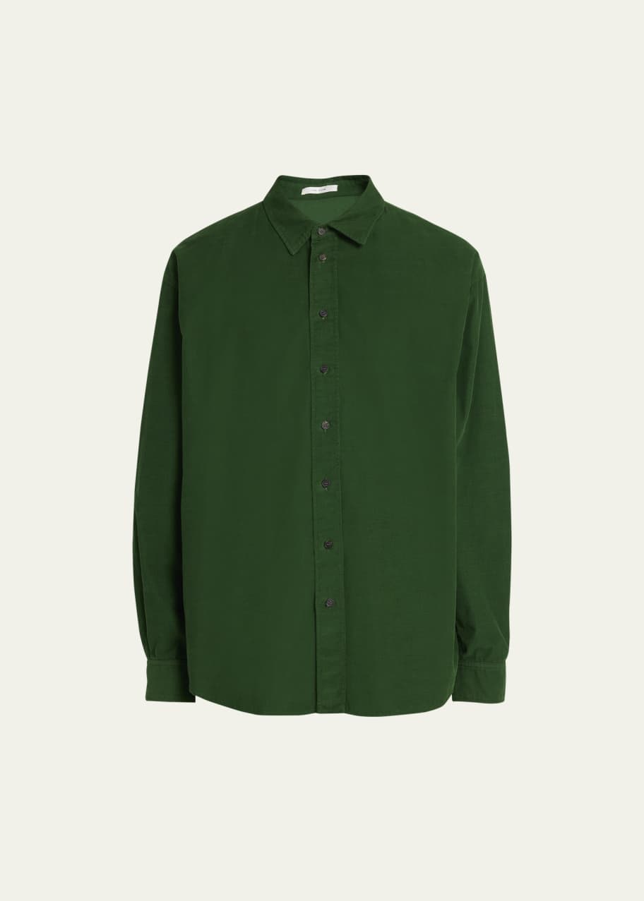 Image 1 of 1: Men's Penn Corduroy Button-Front Shirt