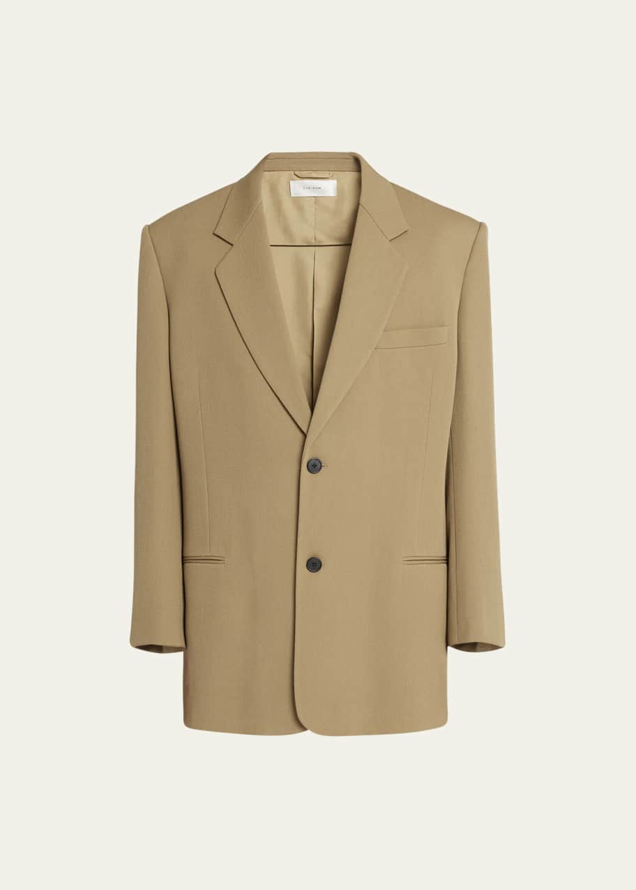 Image 1 of 1: Men's Abram Wool Oversized Blazer