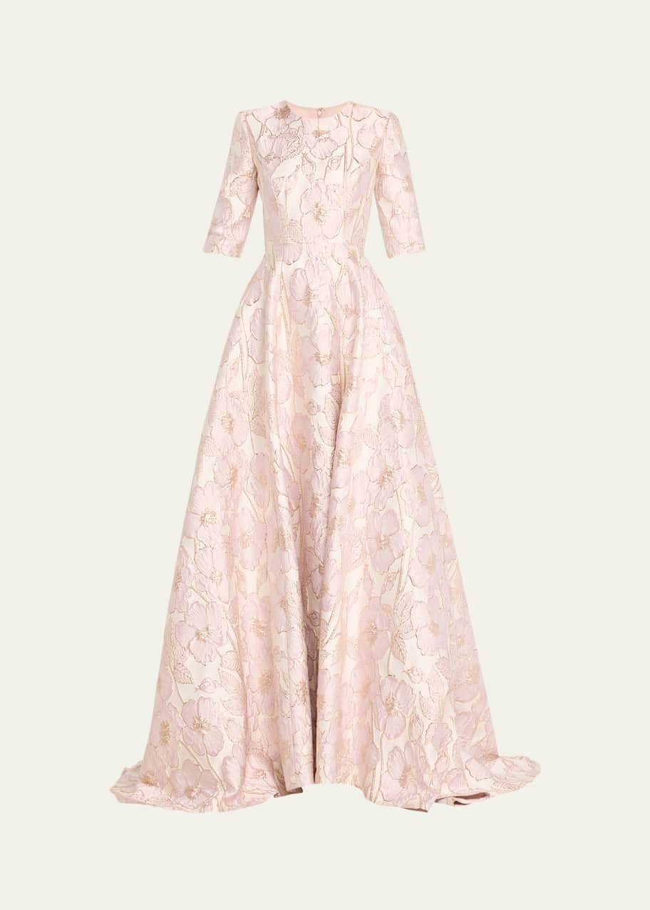 reem acra pink dress Pink Glamour Look 7