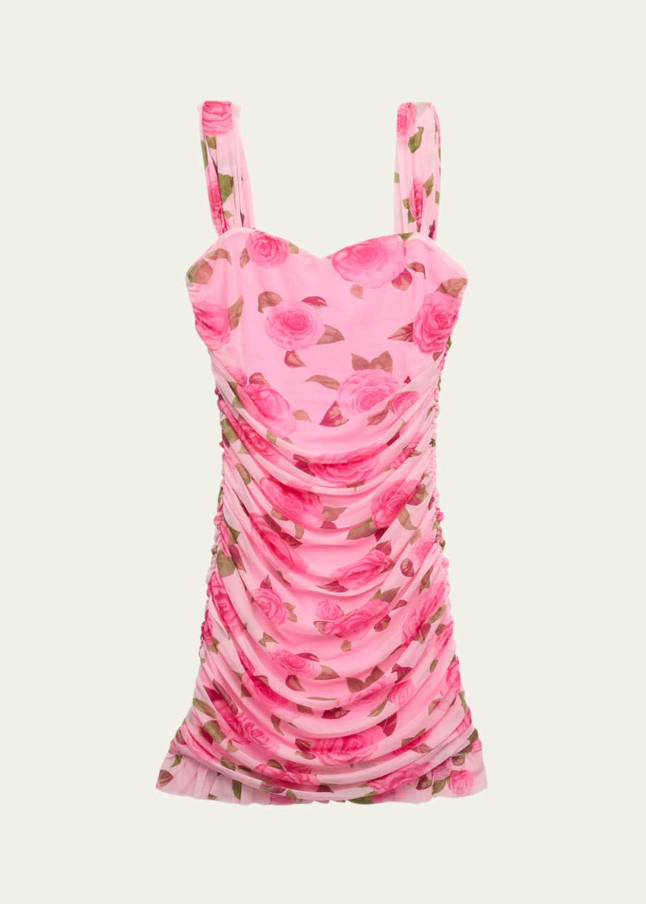 Image 1 of 1: Tween Joey Sweetheart Mesh Dress
