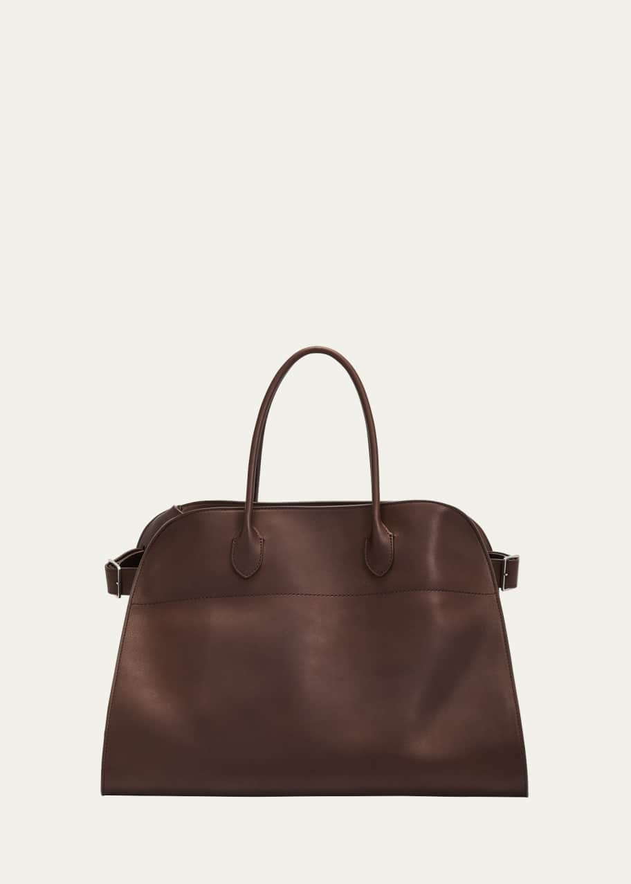 THE ROW Men's Soft Margaux 17 Leather Duffel Bag - Bergdorf Goodman
