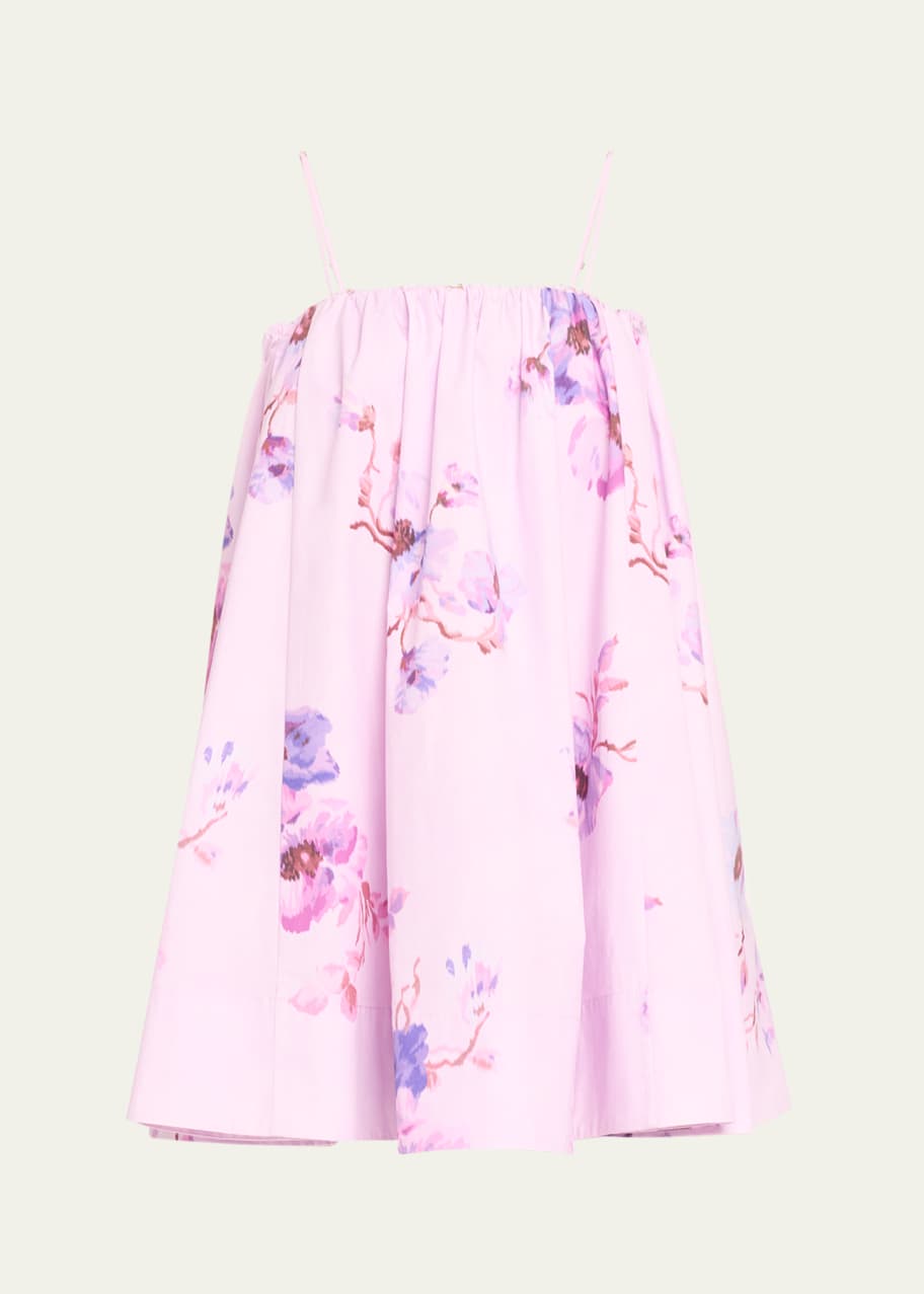 Zimmermann Lightburst Puff Mini Dress - Bergdorf Goodman