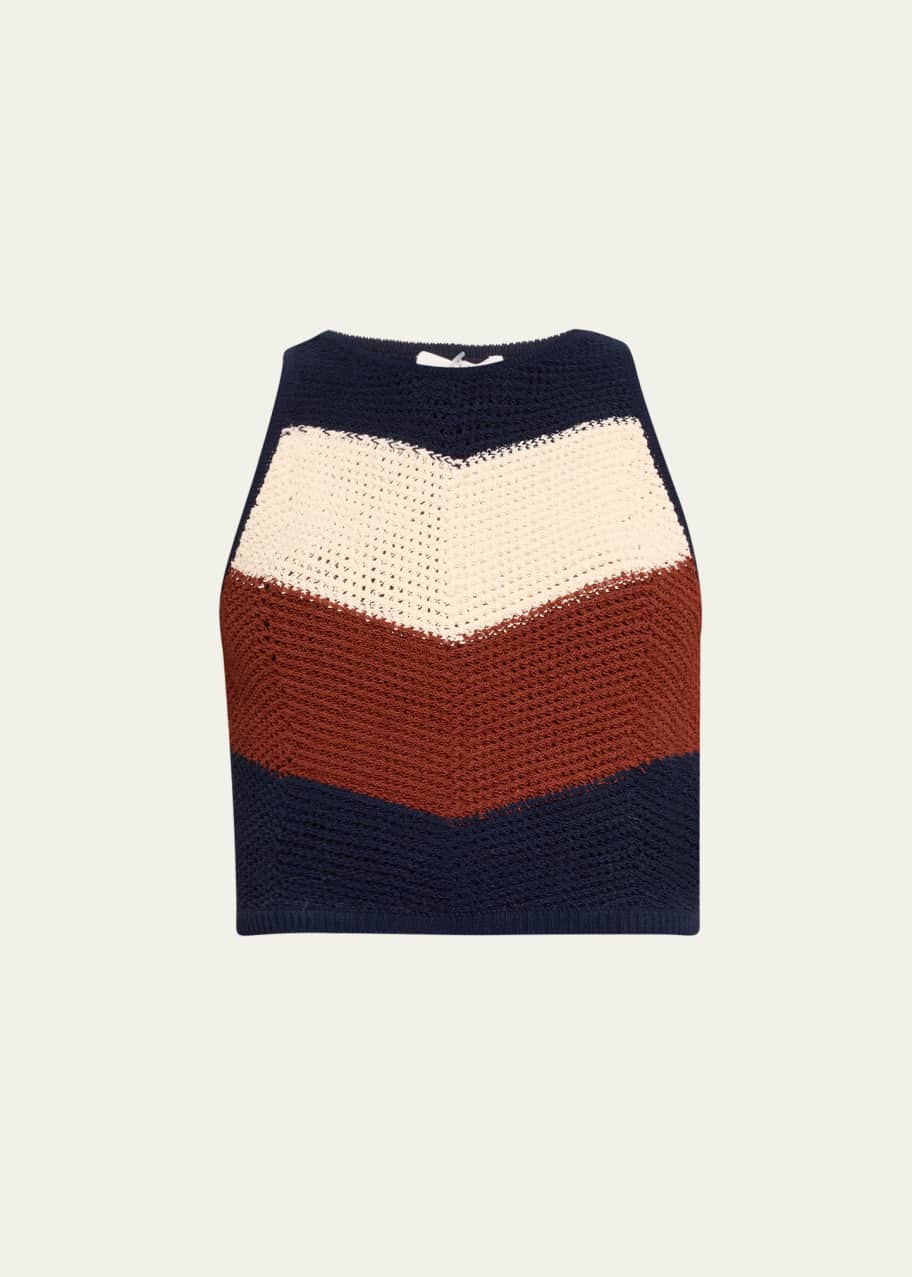 Image 1 of 1: Rowan Crochet Crop Top