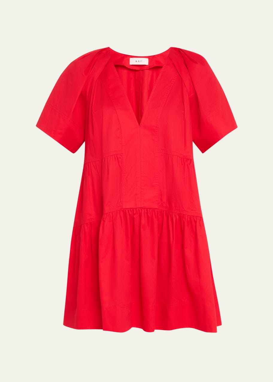 A.L.C. Camila Cotton Mini Dress - Bergdorf Goodman