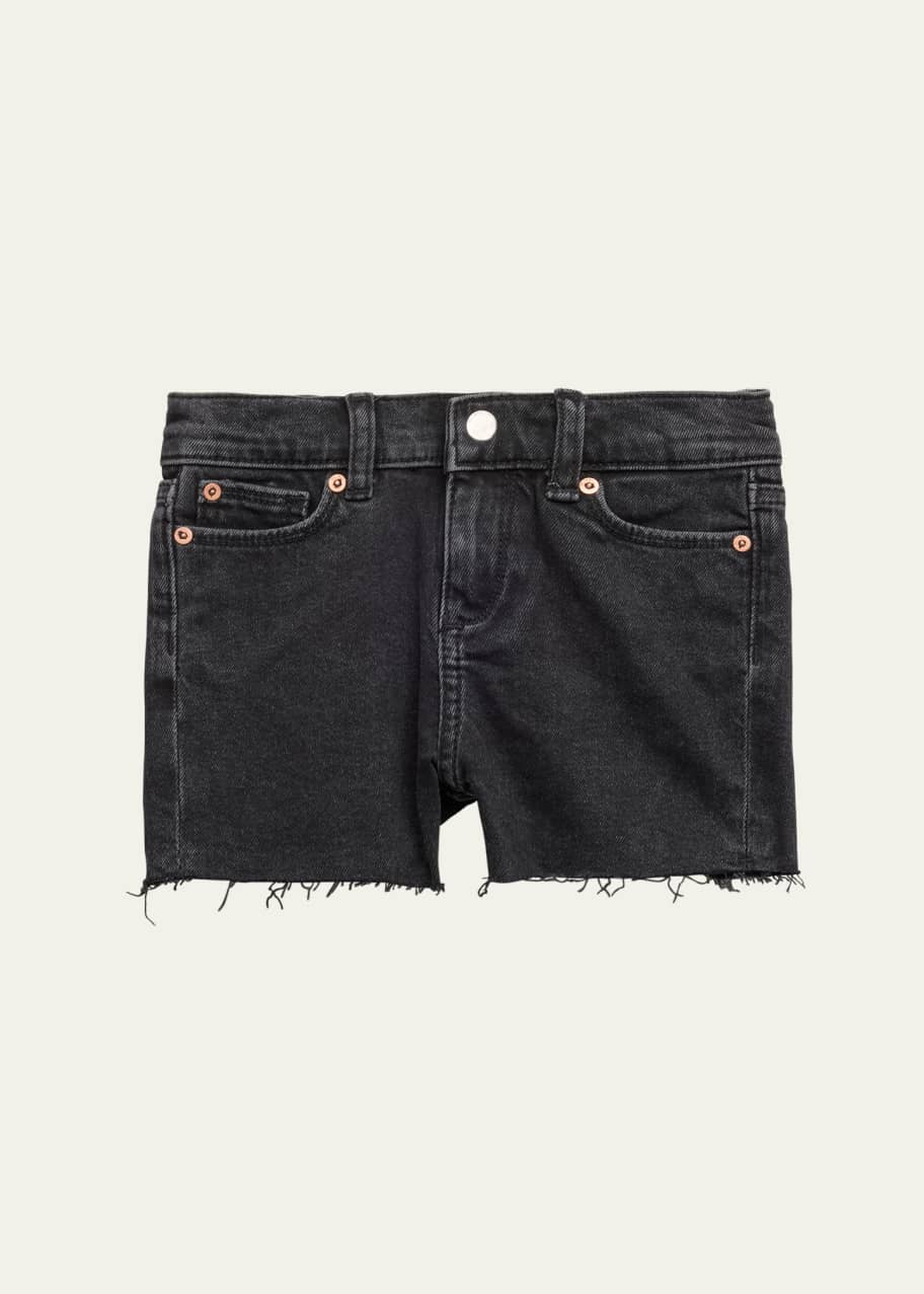 Image 1 of 1: Girl's Lucy Cutoff Denim Shorts, Size 2-6
