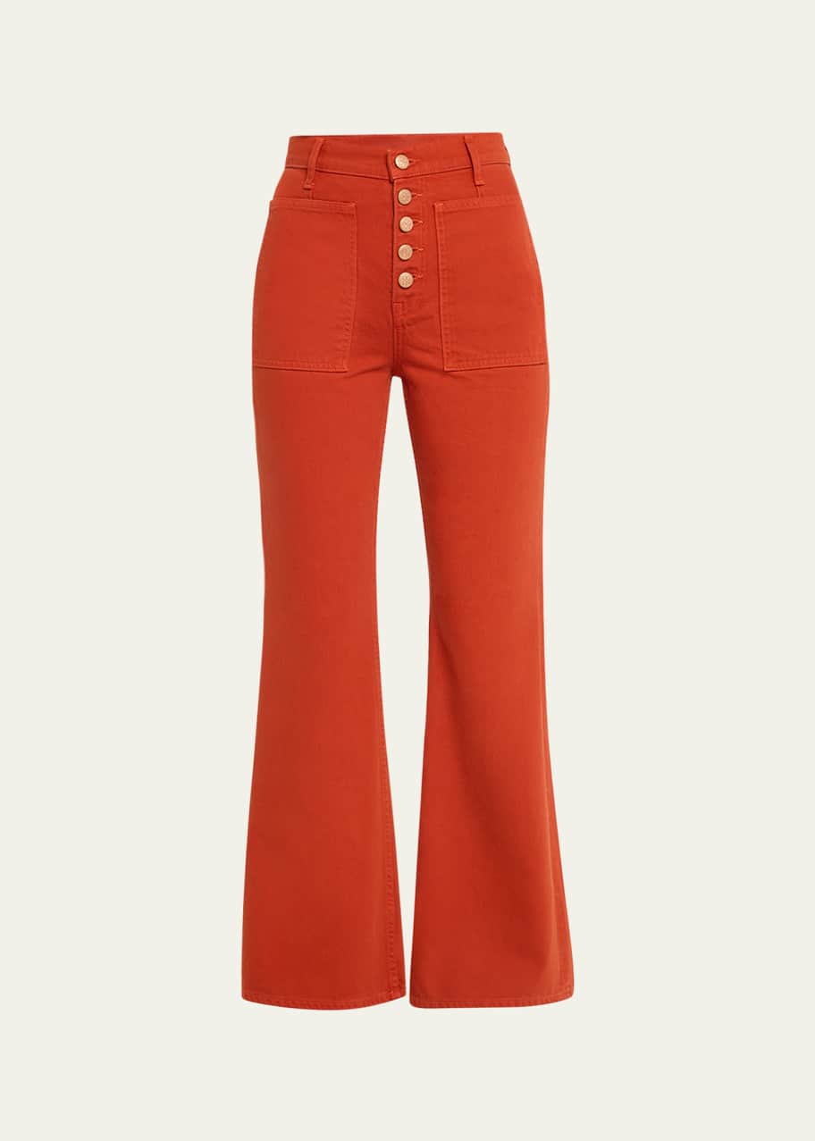Image 1 of 1: The Lou Flare Denim Jeans