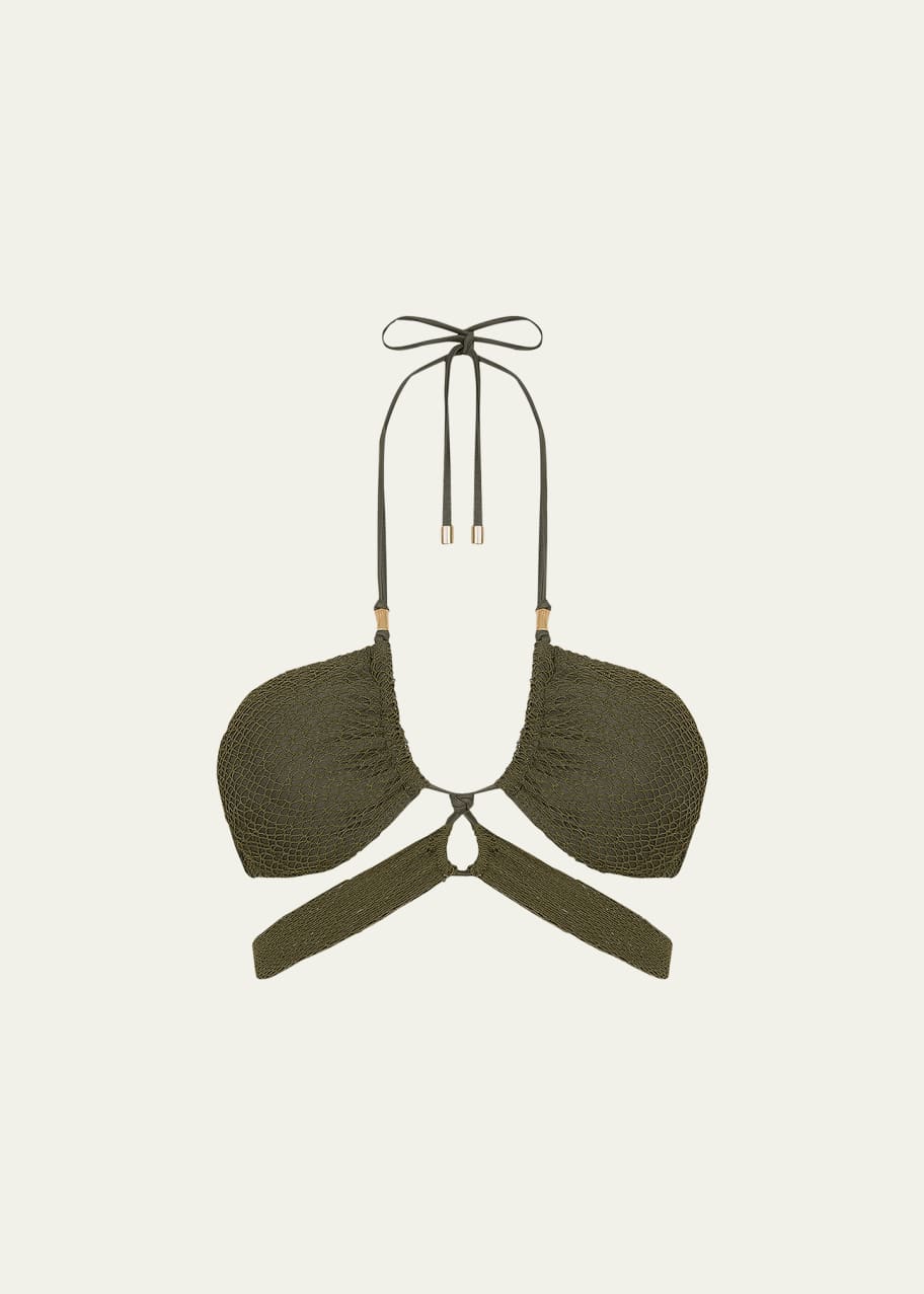 Image 1 of 1: Solid Ruth Gi Bikini Top