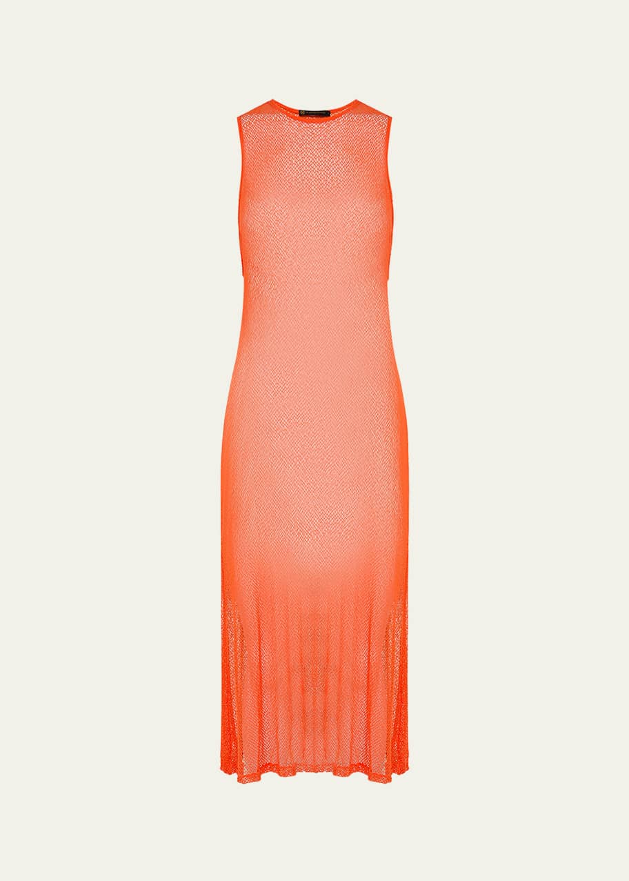 Vix Solid Twist Maxi Dress Coverup - Bergdorf Goodman