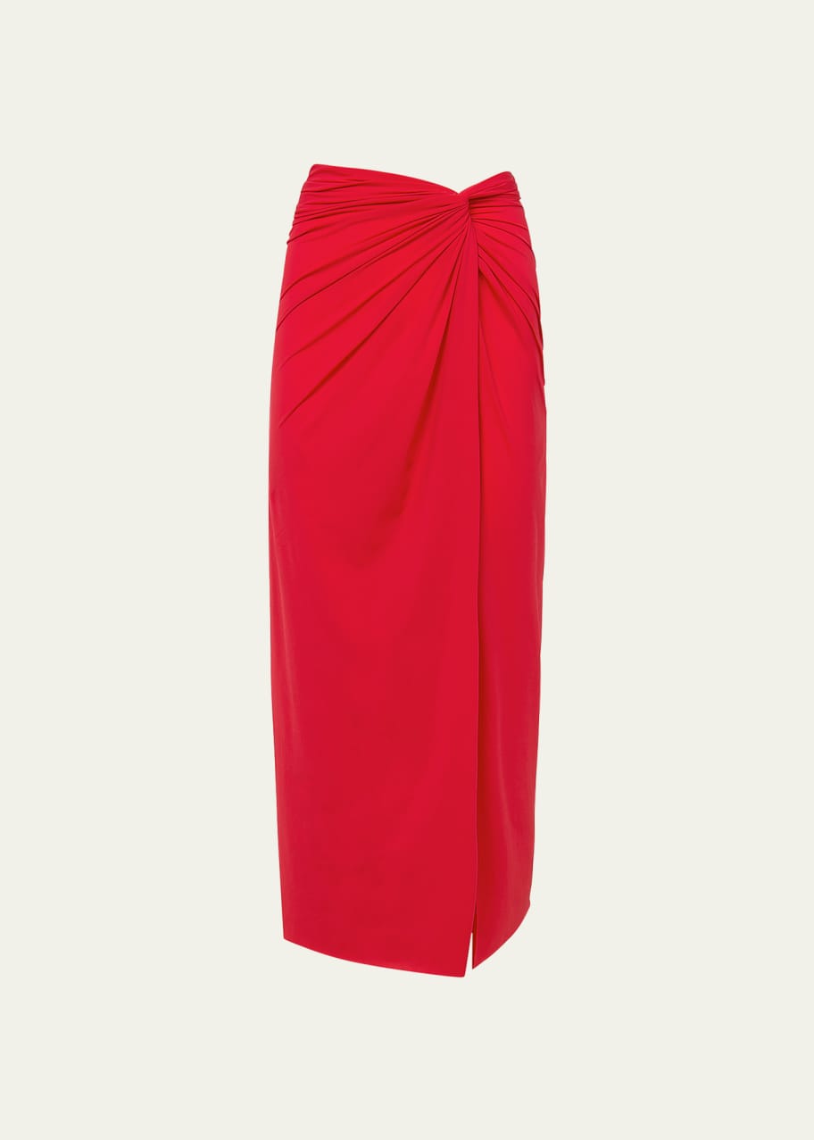 Image 1 of 1: Solid Karen Midi Skirt