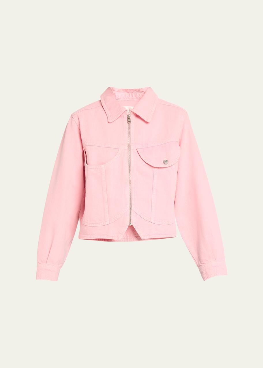 FRAME Denim Heart Jacket - Bergdorf Goodman