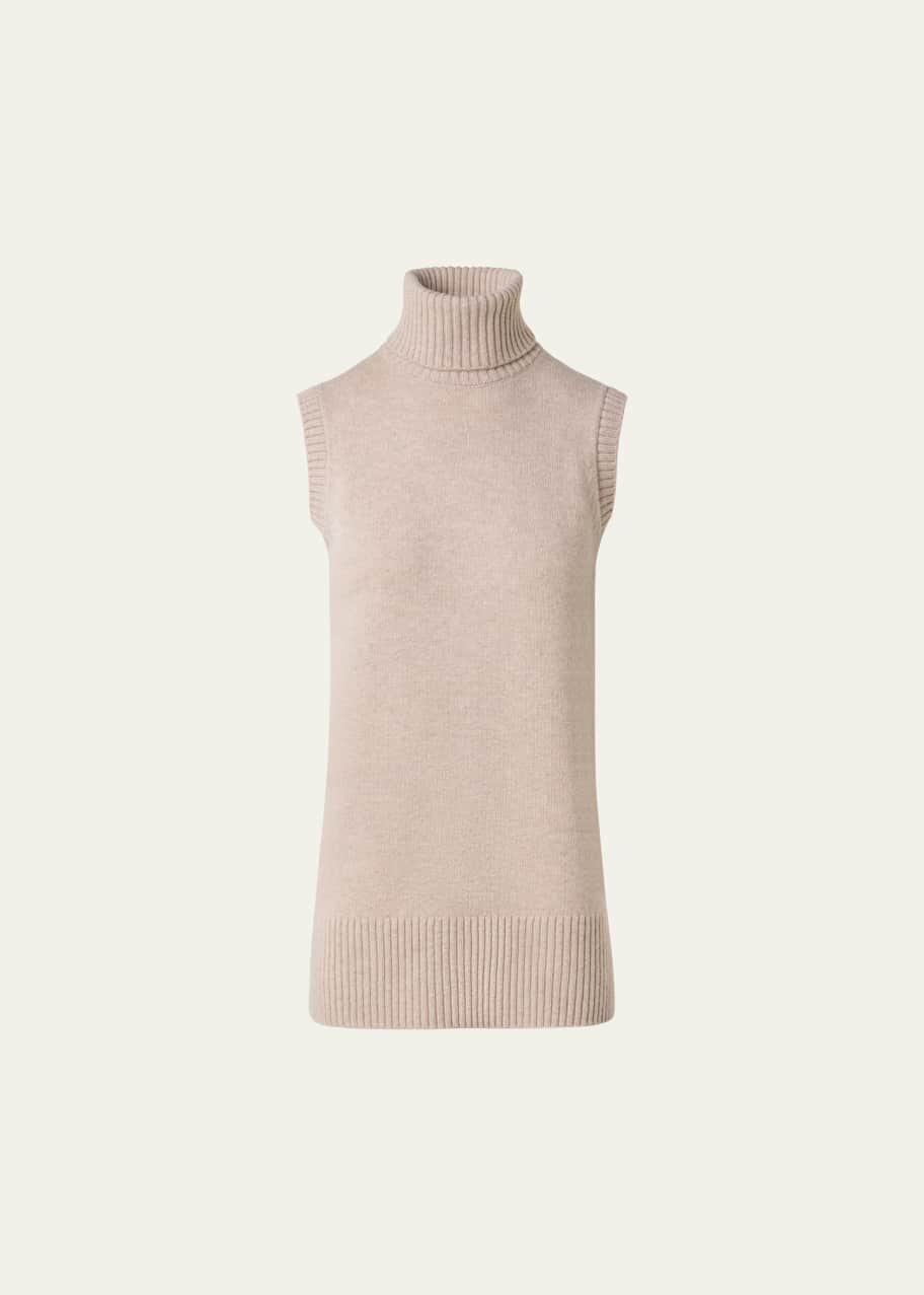 Image 1 of 1: Cashmere-Blend Knit Long Sweater