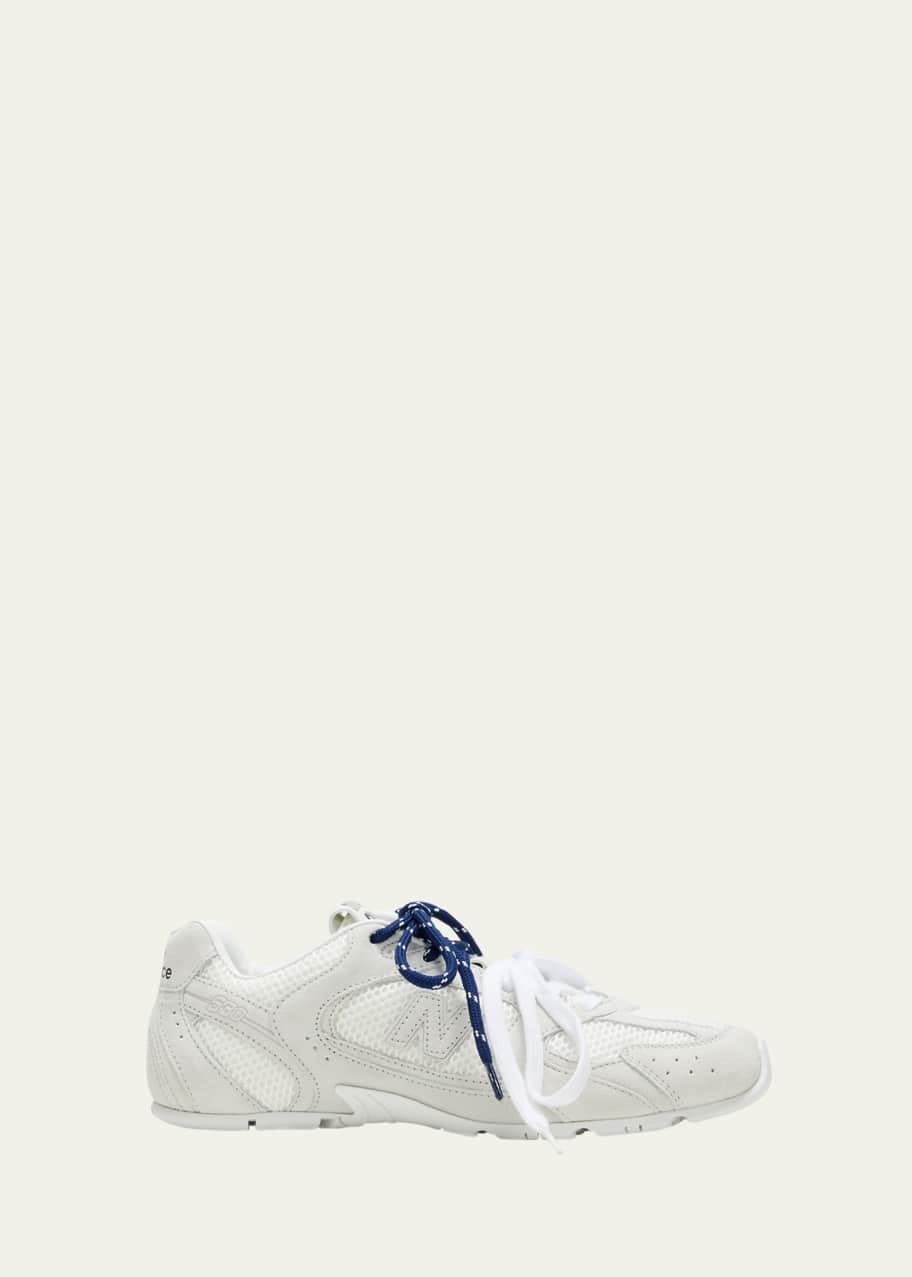 Miu Miu x New Balance Double Lace Mesh Sneakers - Bergdorf Miu Miu x New Balance Double Lace Mesh Sneakers - Bergdorf
