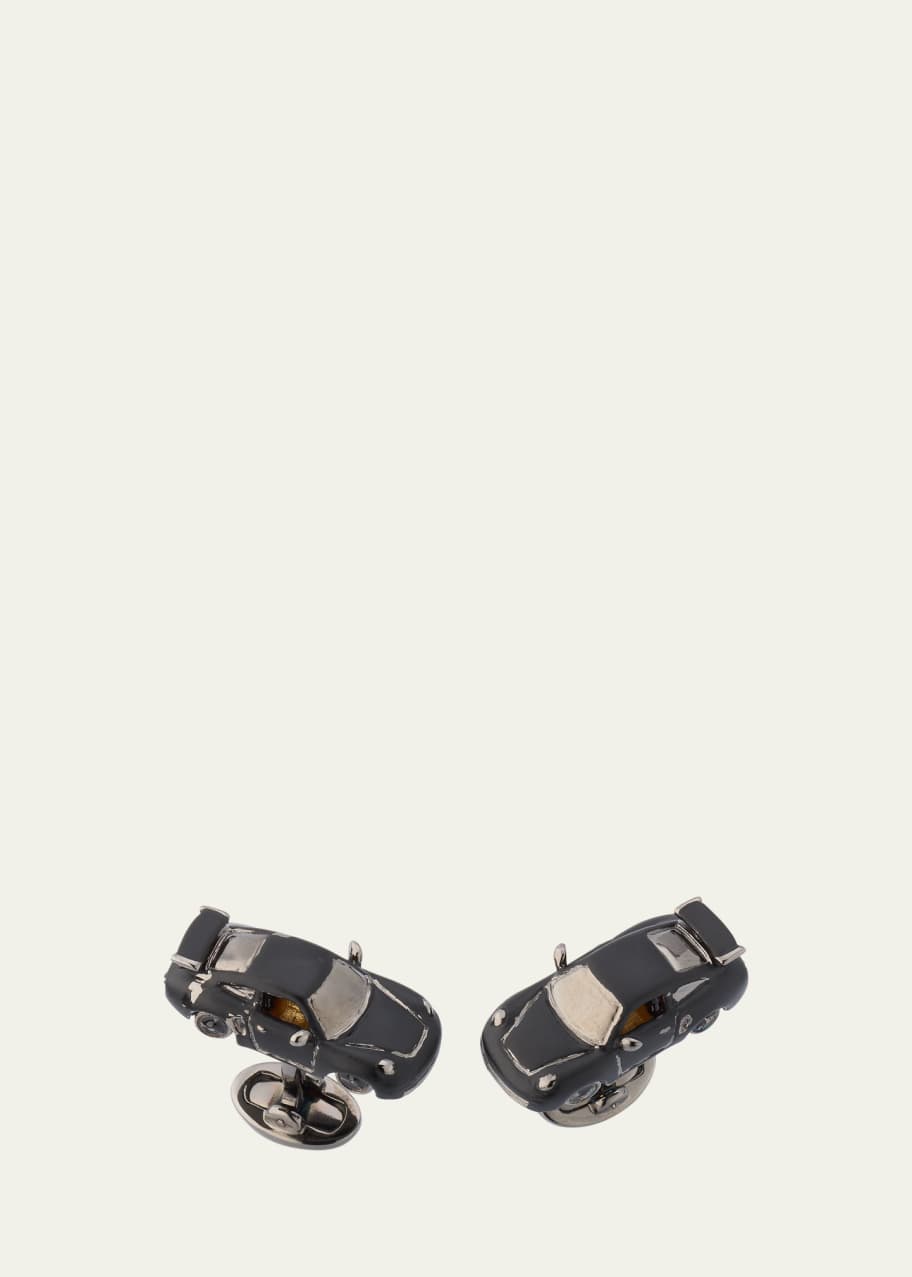 Image 1 of 1: Men's Enamel Fast Car Cufflinks
