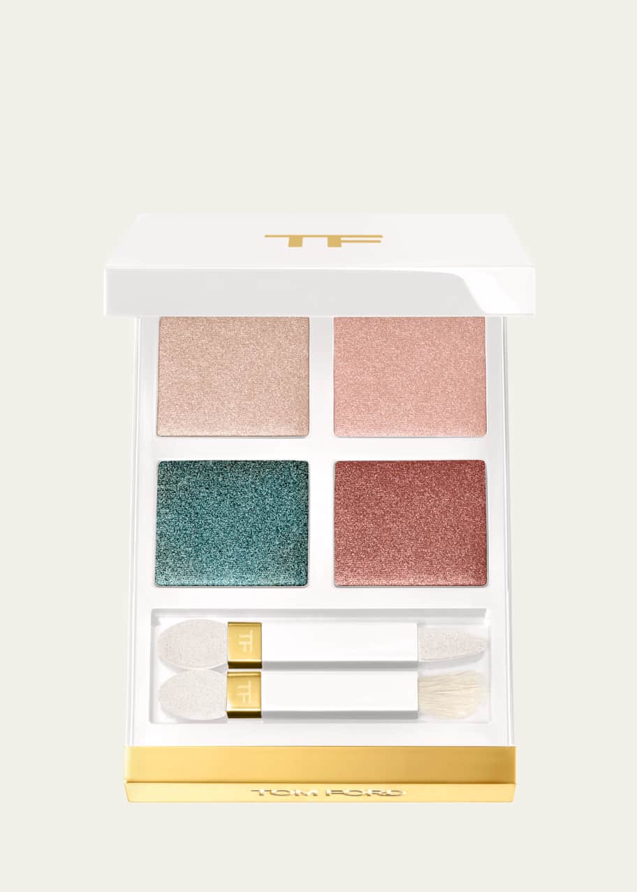 Image 1 of 1: Soleil Eye Color Quad Eyeshadow Palette, Emerald Dusk