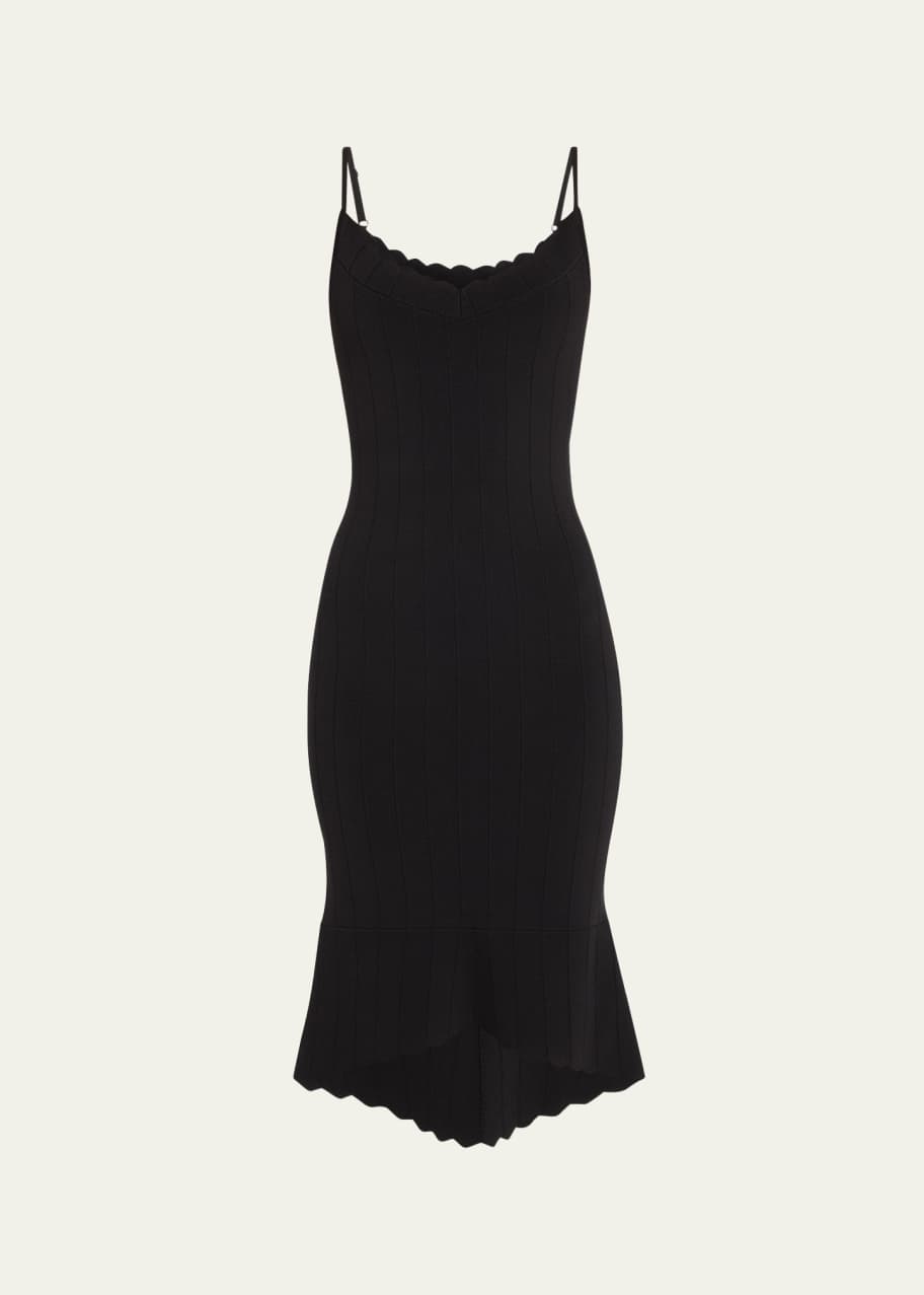 l'agence asa knit dress L'Agence Asa Knit Midi Dress