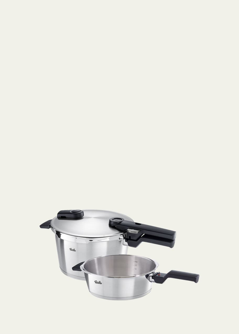 Image 1 of 1: Vitaquick Premium 4.8 Qt Pressure Cooker and 2.6 Qt Skillet Set