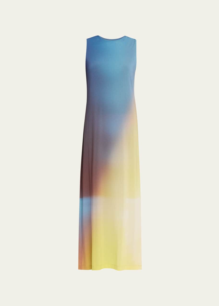 Issey Miyake Light Leak Ombre Maxi Dress - Bergdorf Goodman