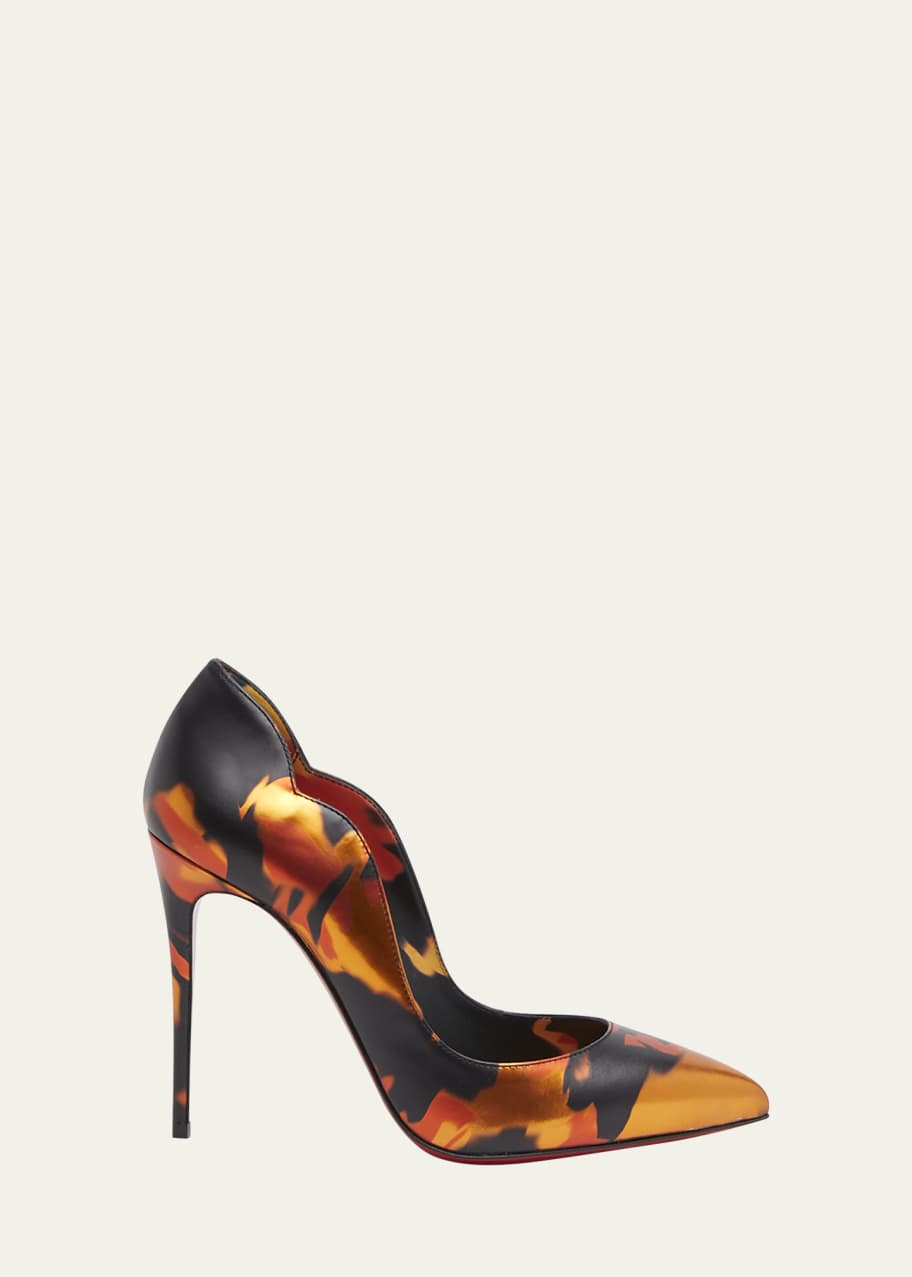 Image 1 of 1: Hot Chick Fire Red Sole Pumps