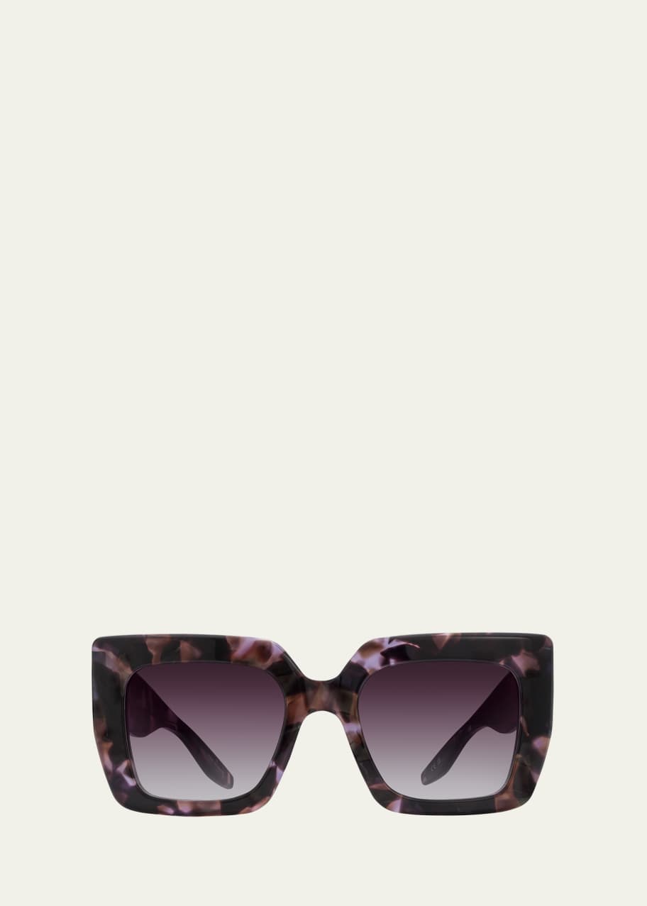 Image 1 of 1: Wailua Purple Tortoise Zyl Butterfly Sunglasses