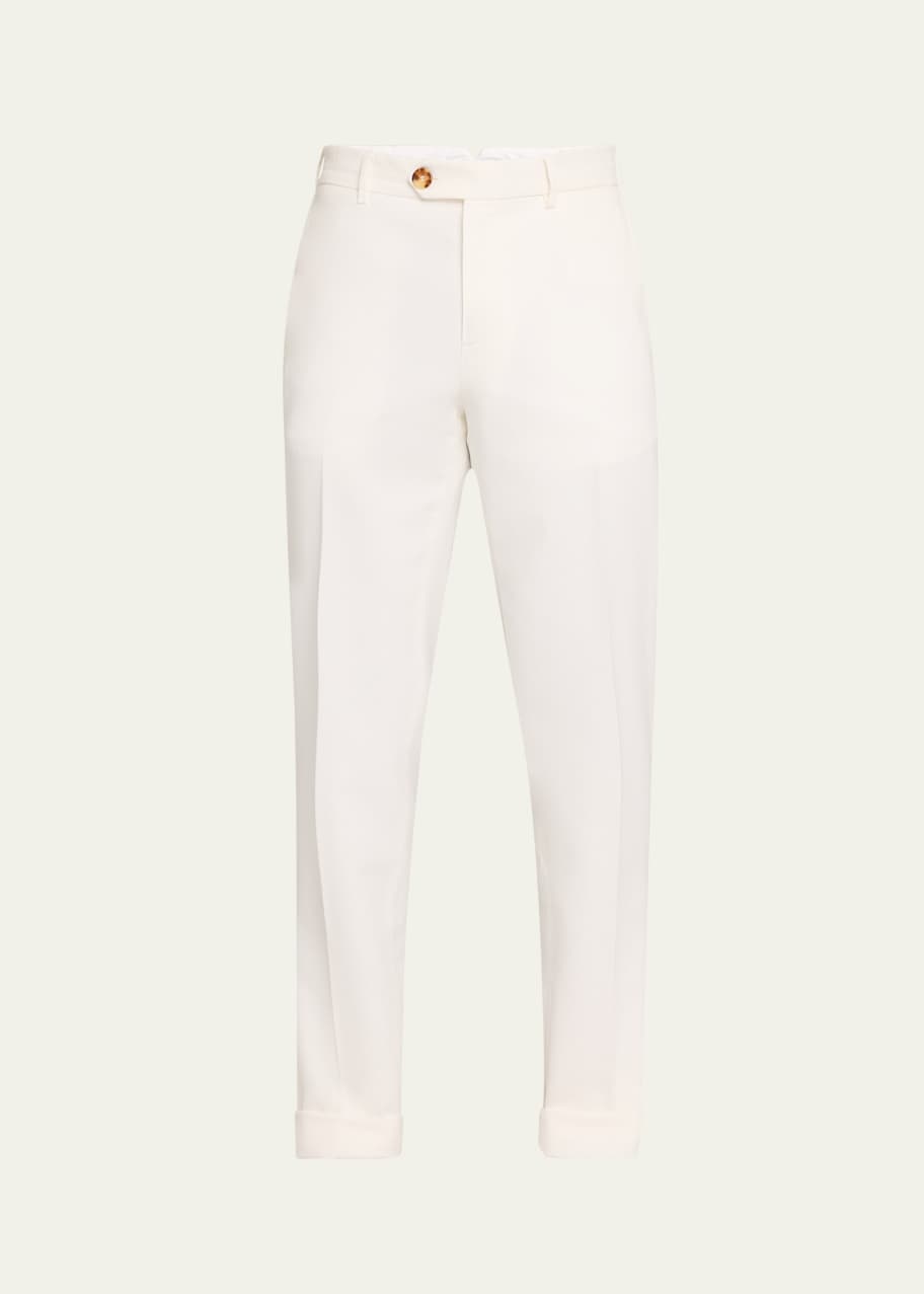 Image 1 of 1: Men's Straight Leg Italian Fit Pants