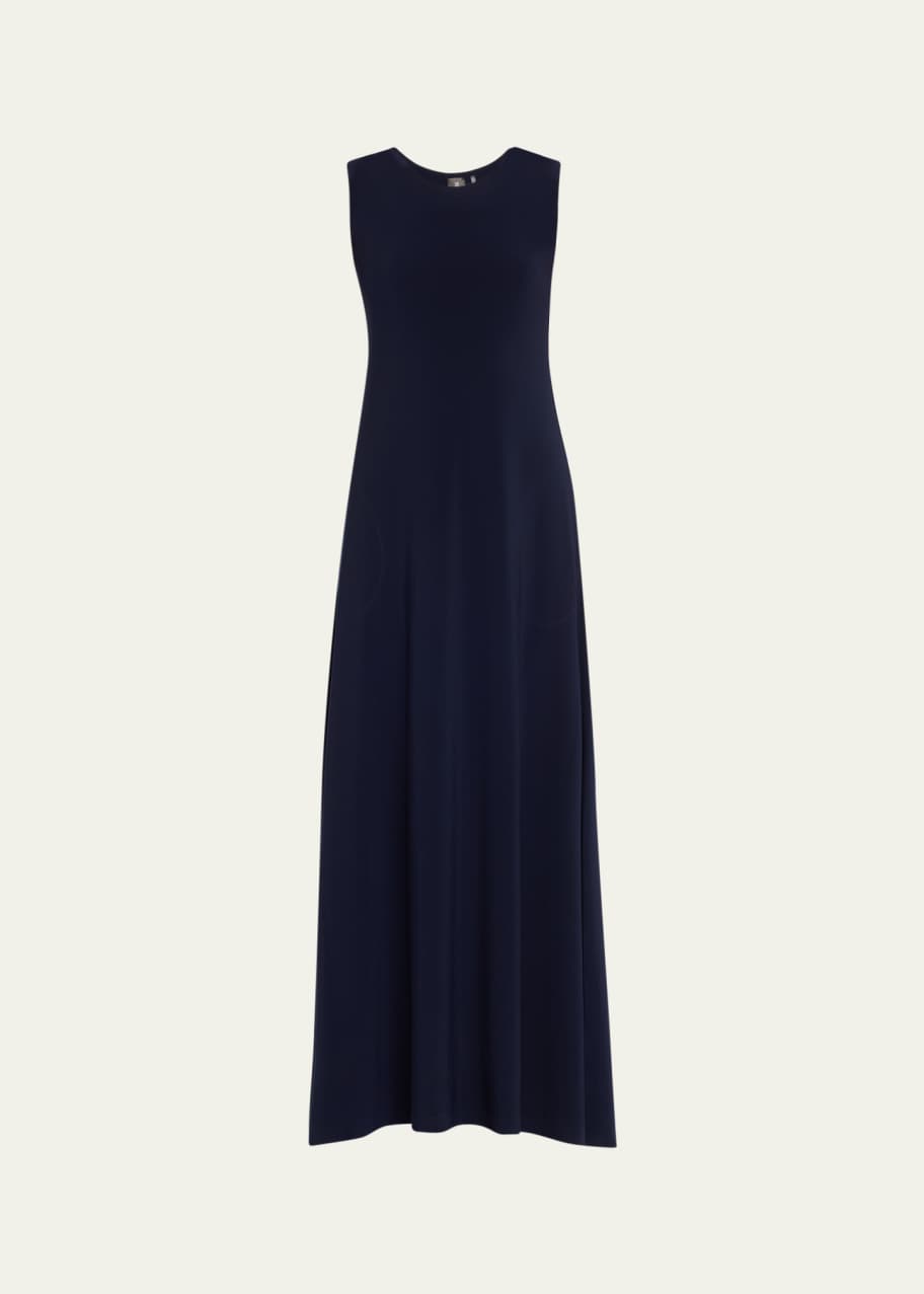 chinese dress ladies Norma Kamali Sleeveless Swing Maxi Dress