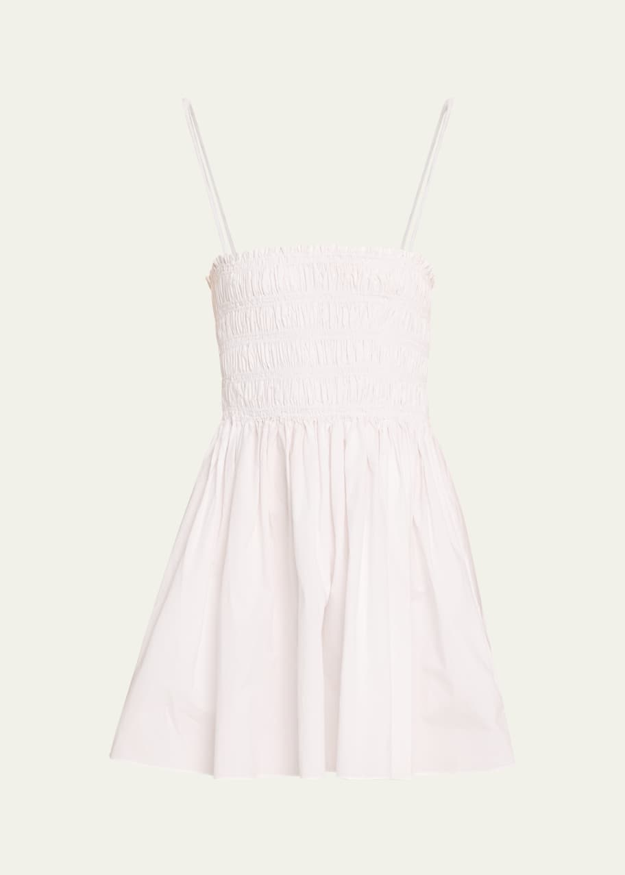matteau shirred bodice mini dress Matteau Shirred Bodice Mini Dress