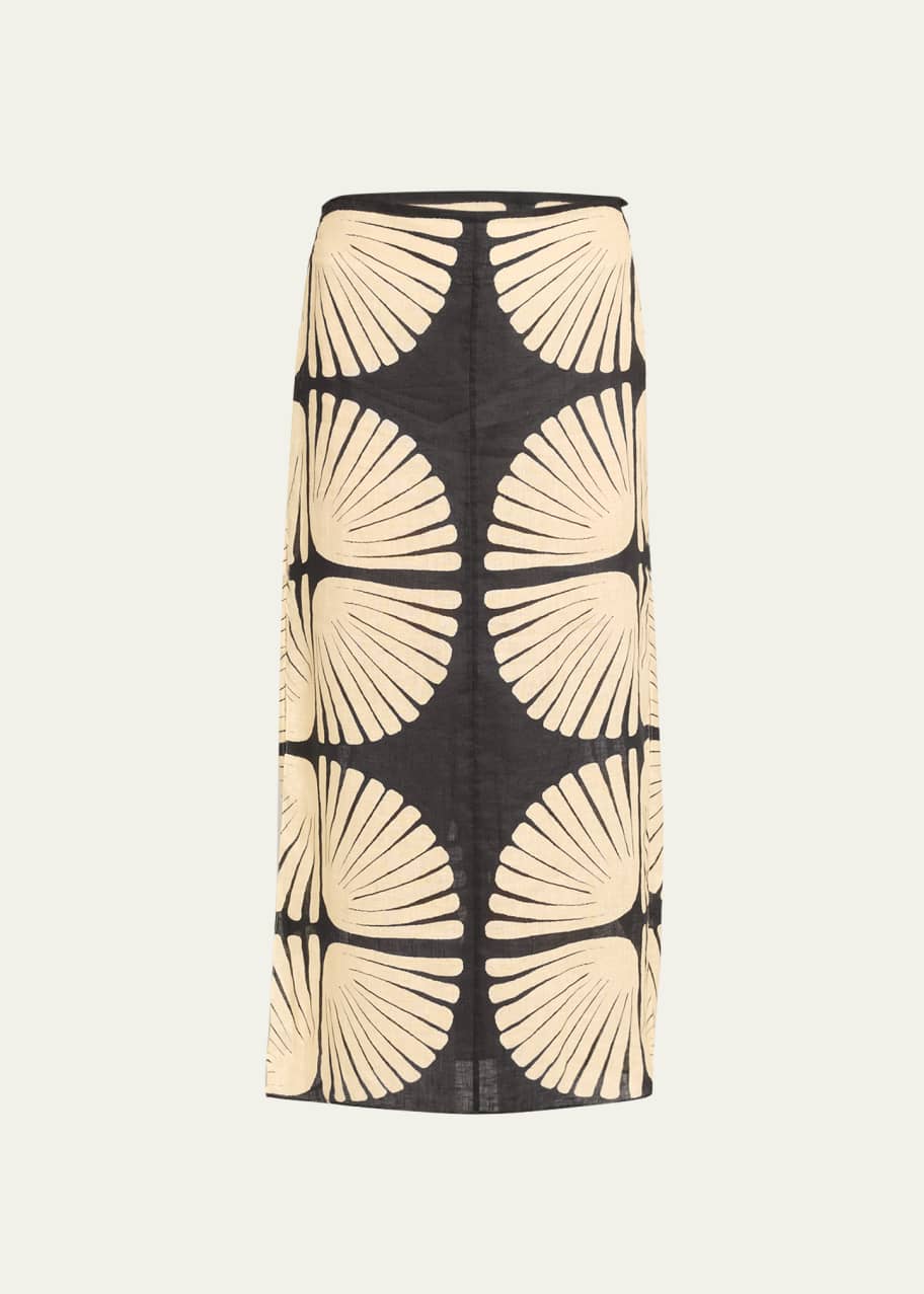 Image 1 of 1: Aura Amazonica Ankle Skirt