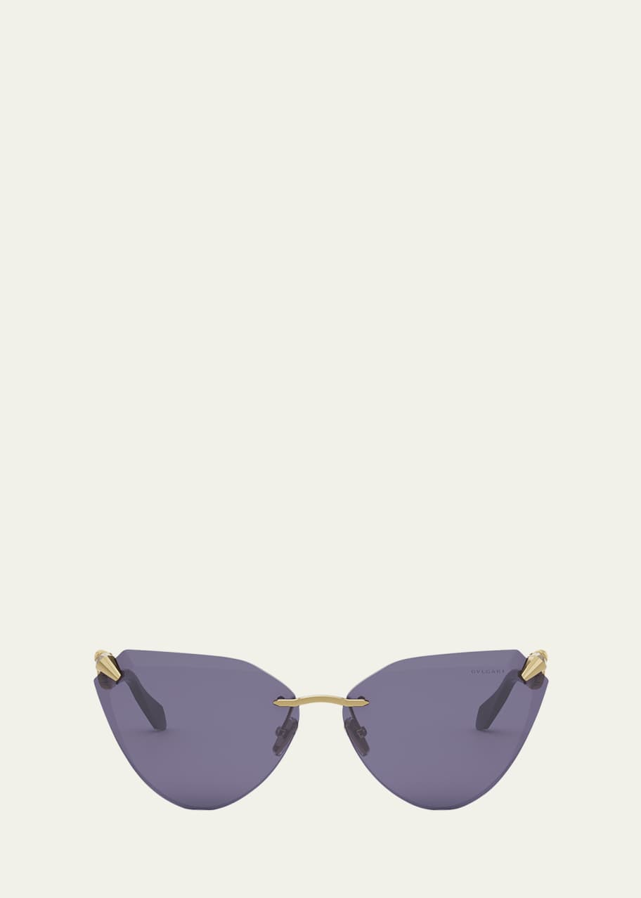 BVLGARI Serpenti Viper Cat-Eye Sunglasses - Bergdorf Goodman